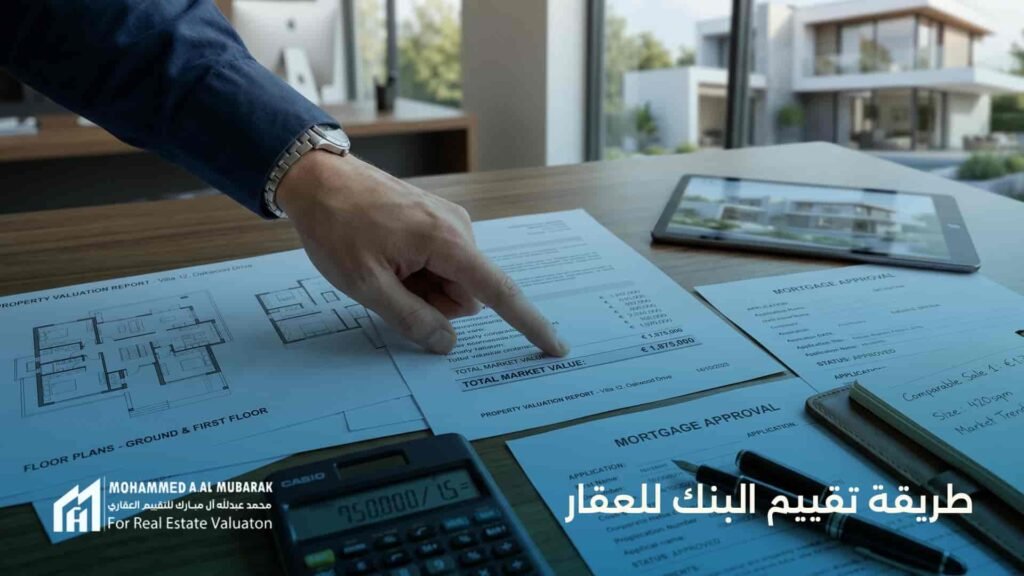 طريقة تقييم البنك للعقار