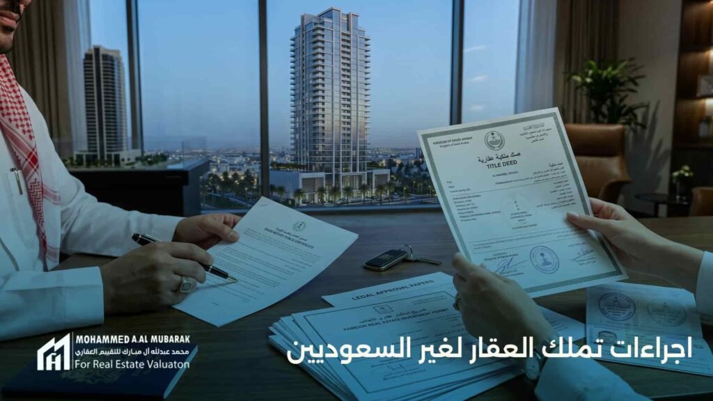 اجراءات تملك العقار لغير السعوديين