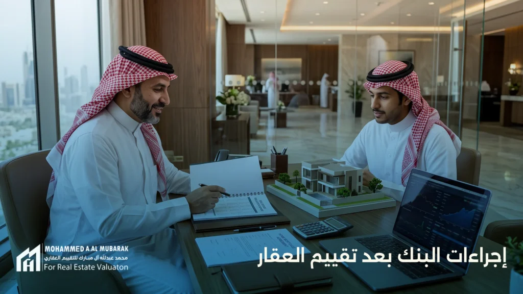 " إجراءات البنك بعد تقييم العقار