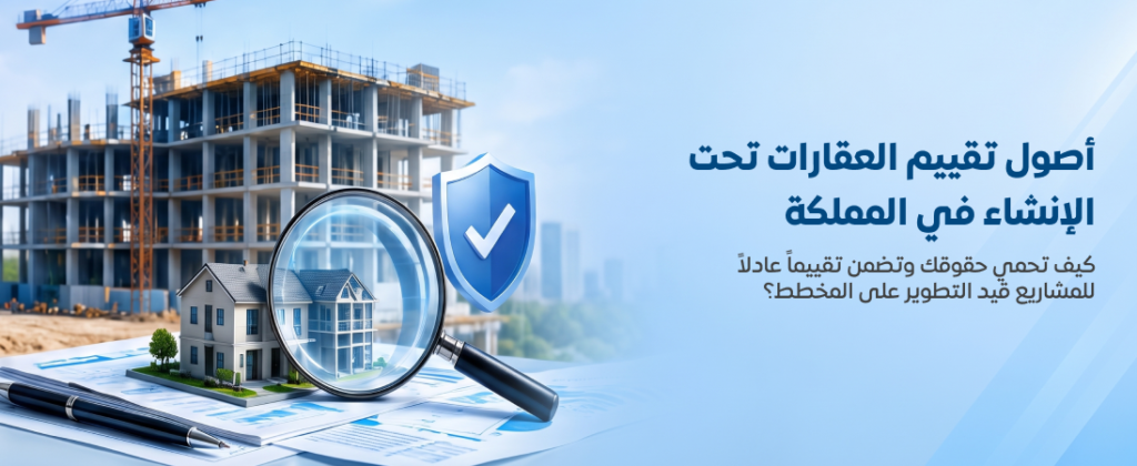 تقييم العقارات تحت الإنشاء