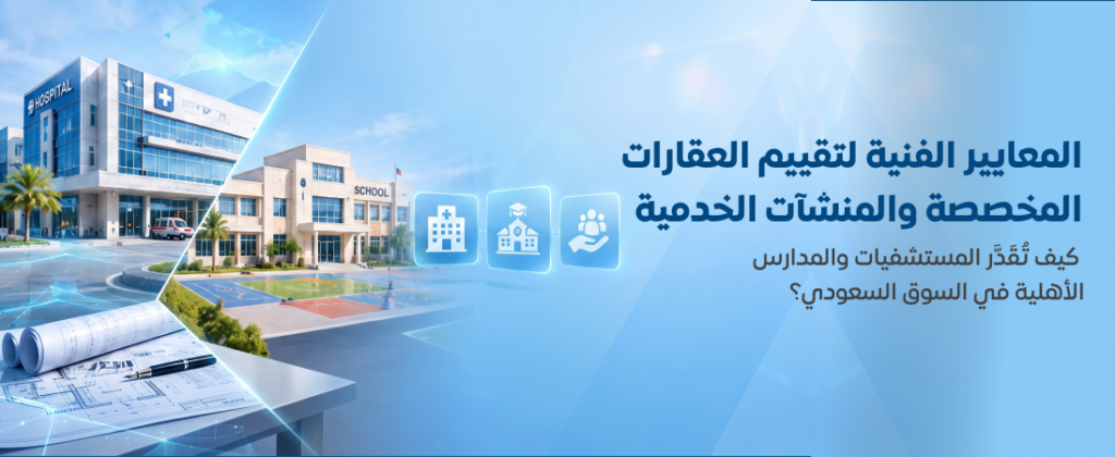 تقييم العقارات المخصصة والمستشفيات